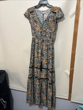 chinese dress ladies Agnes Denim Overall Dress